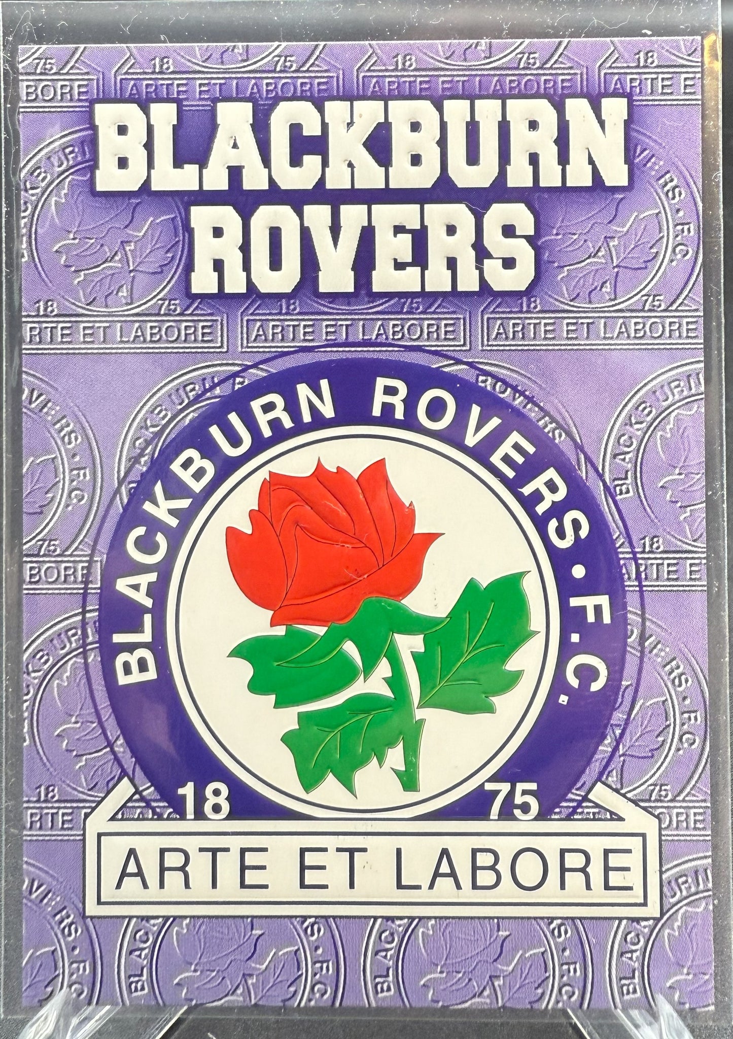 1996-97 Merlin Premier Gold Blackburn Rovers Logo #E03