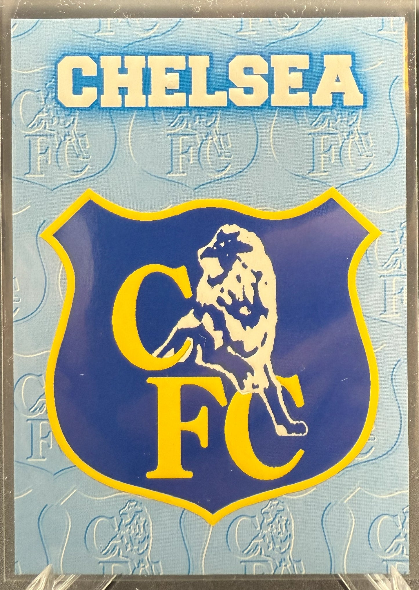 1996-97 Merlin Premier Gold Chelsea Logo #E04