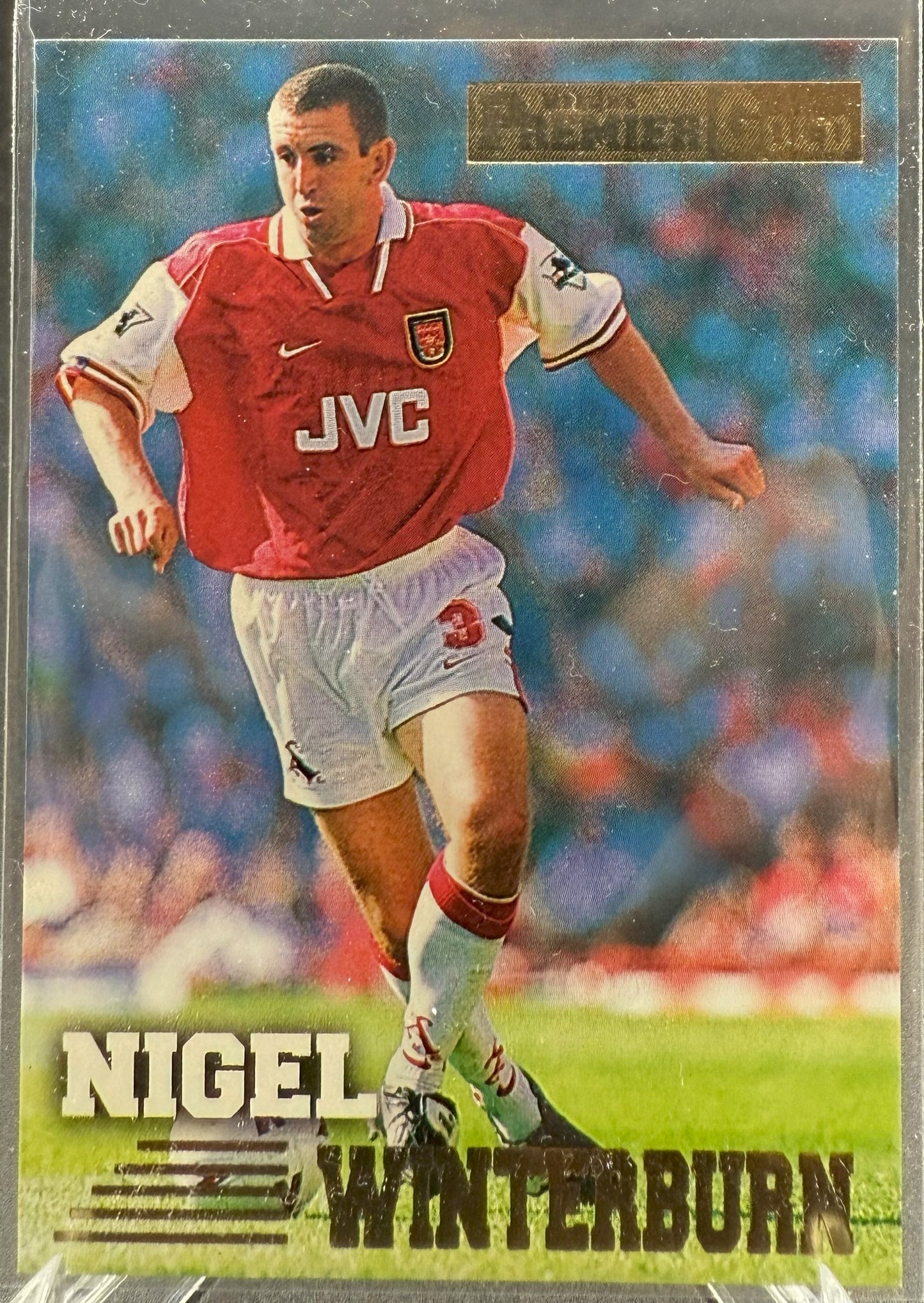 1996-97 Merlin Premier Gold Nigel Winterburn #001