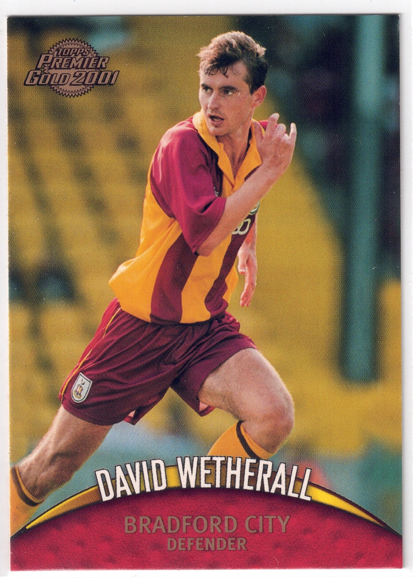 2000-01 Topps Premier Gold #016 David Wetherall