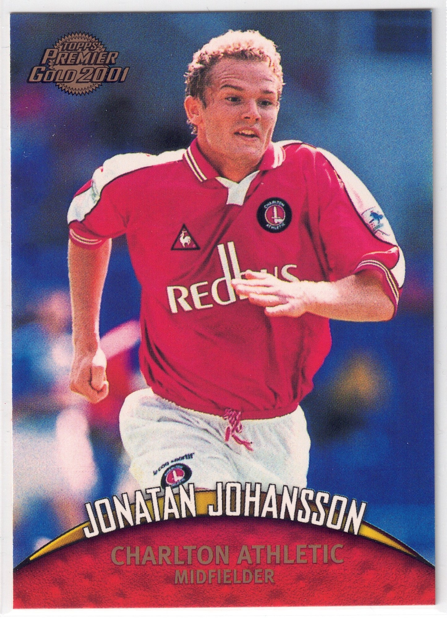 2000-01 Topps Premier Gold #025 Jonatan Johansson