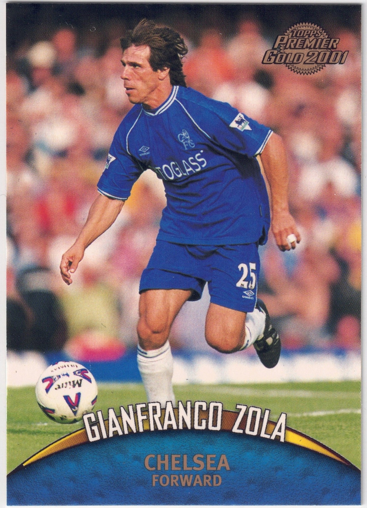 2000-01 Topps Premier Gold #032 Gianfranco Zola