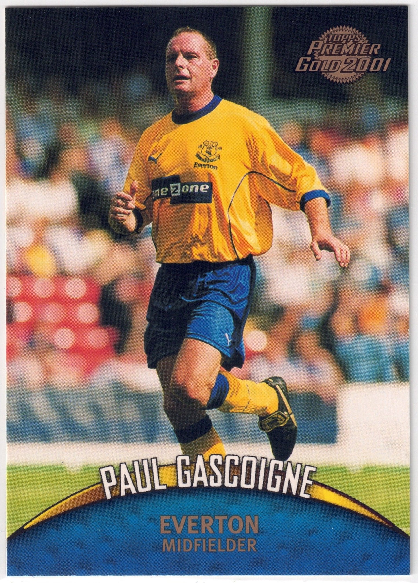2000-01 Topps Premier Gold #045 Paul Gascoigne