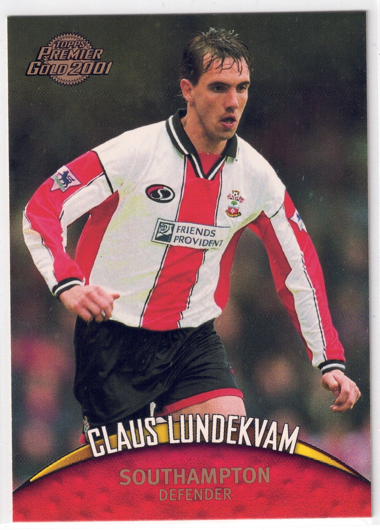 2000-01 Topps Premier Gold #101 Claus Lundekvam