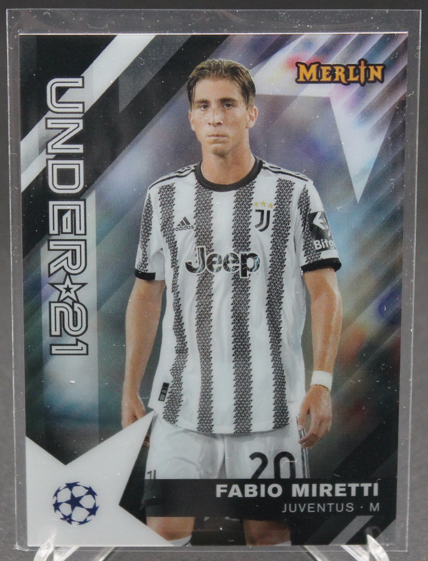 2022-23 Merlin UEFA Fabio Miretti U21 Stars #U21-11