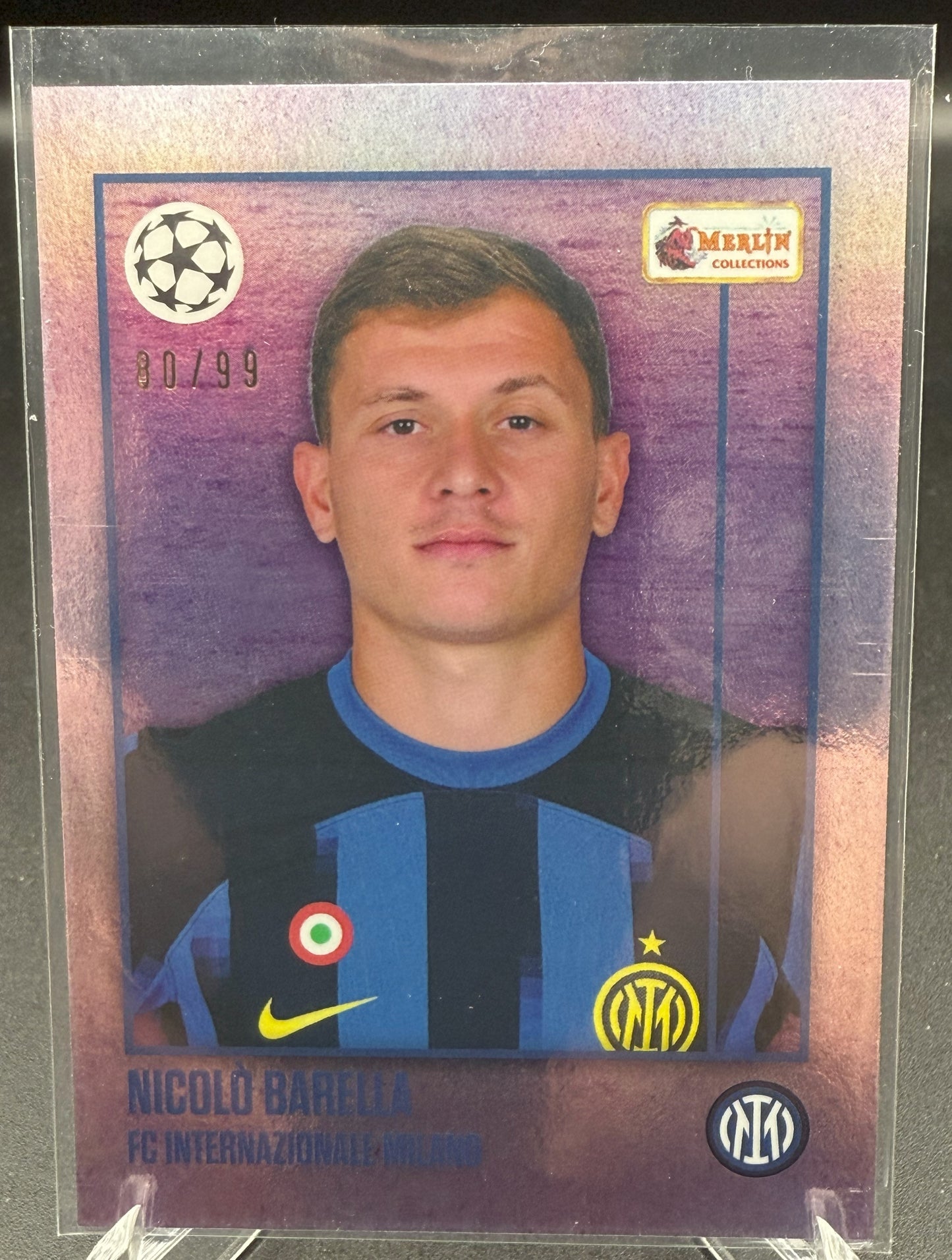 2023-24 Merlin Heritage Nicolo Barella 80/99 #029