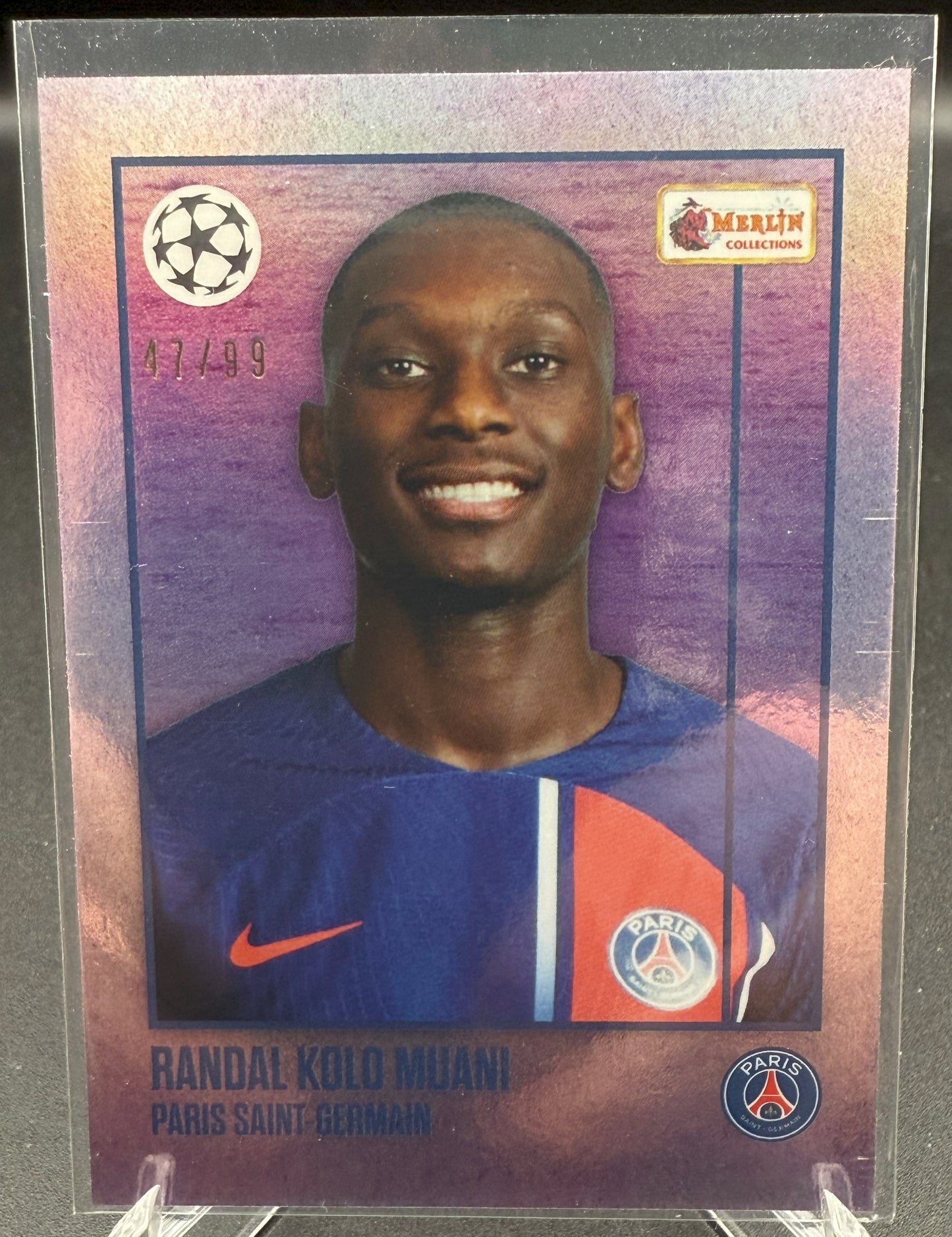 2023-24 Merlin Heritage Randal Kolo Muani 47/99 #023