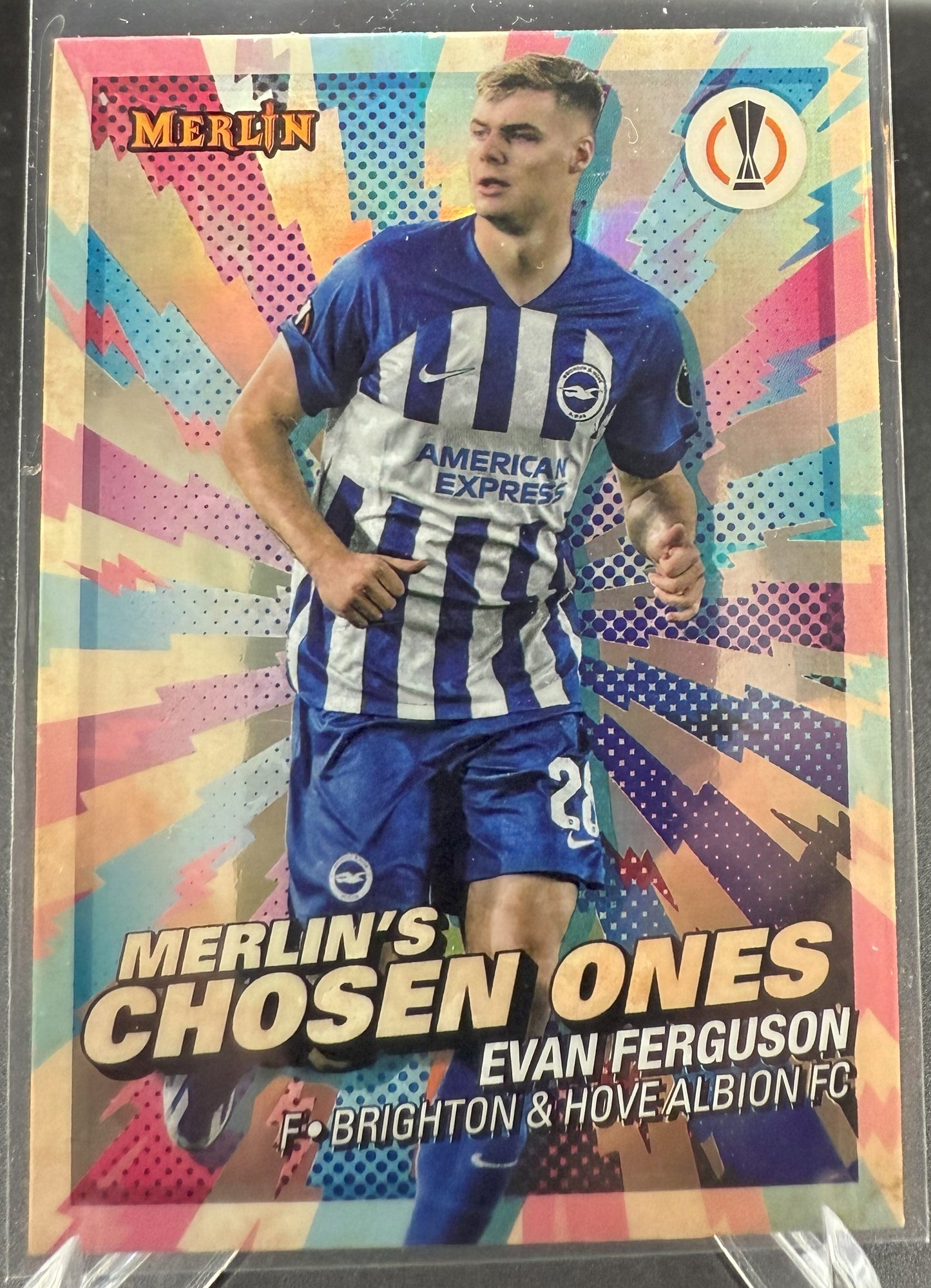 2023-24 Merlin UEFA Evan Ferguson Chosen Ones #MC-2