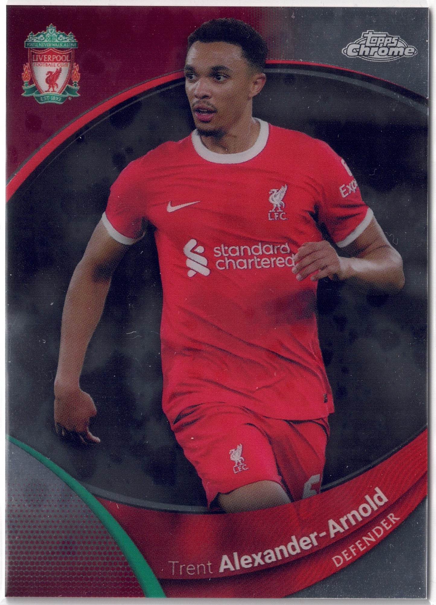 2023-24 Topps Chrome Liverpool FC #005 Trent Alexander-Arnold