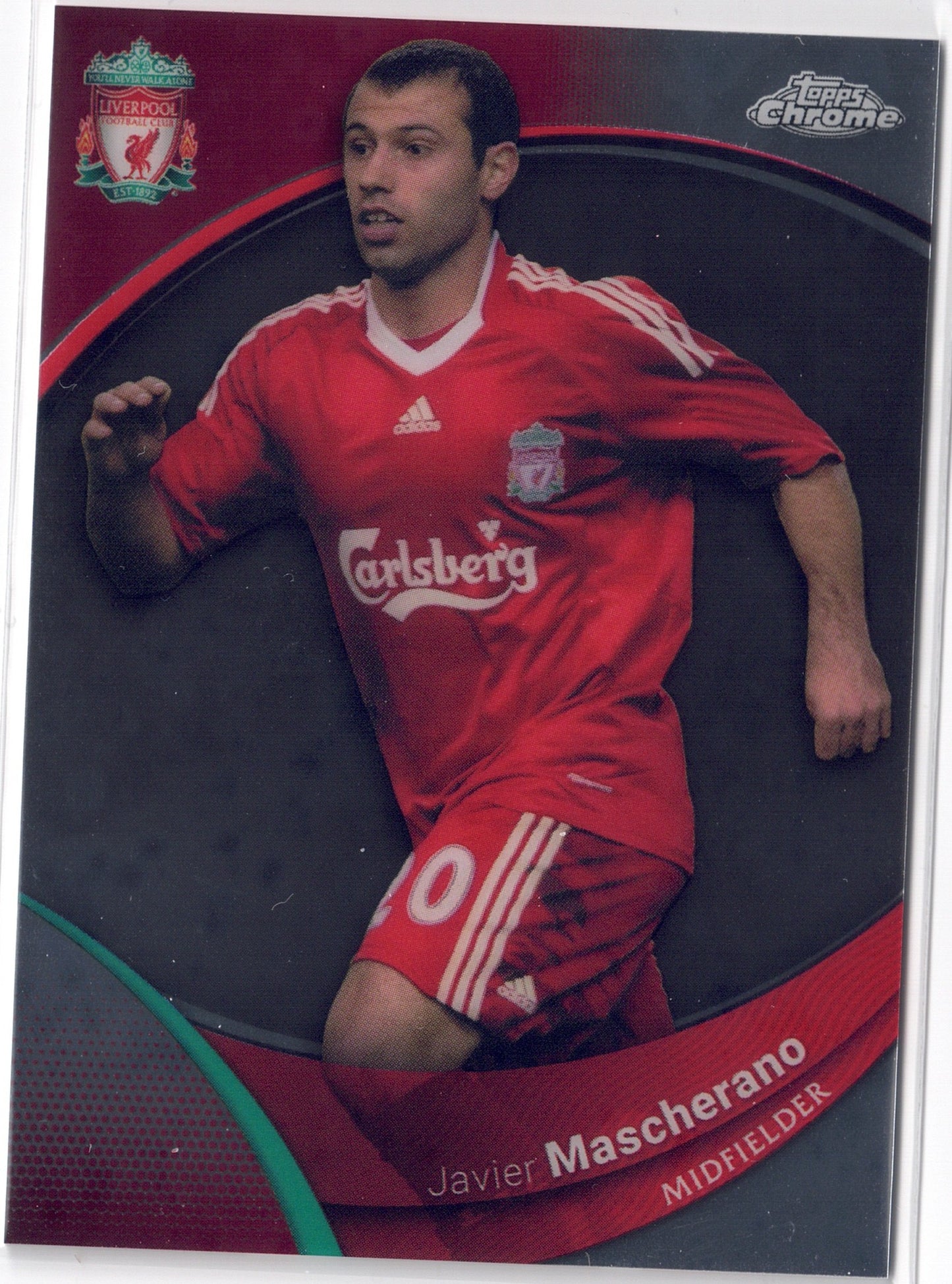 2023-24 Topps Chrome Liverpool FC #044 Javier Mascherano