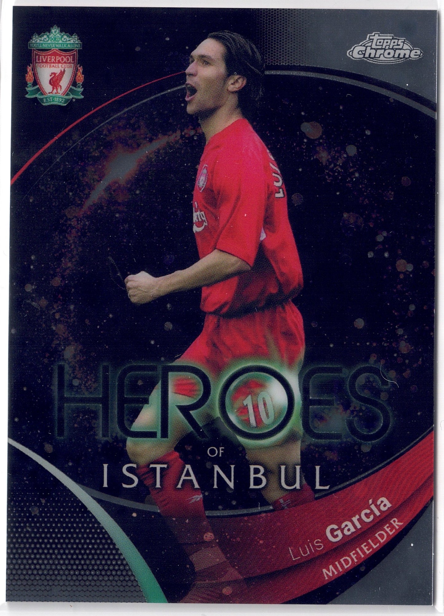 2023-24 Topps Chrome Liverpool FC #088 Luis Garcia