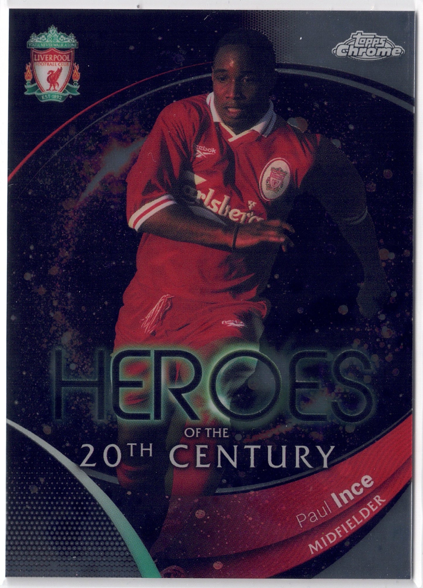2023-24 Topps Chrome Liverpool FC #092 Paul Ince