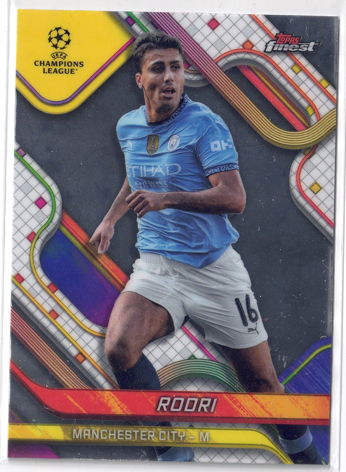 2024-25 Topps Finest #001 Rodri
