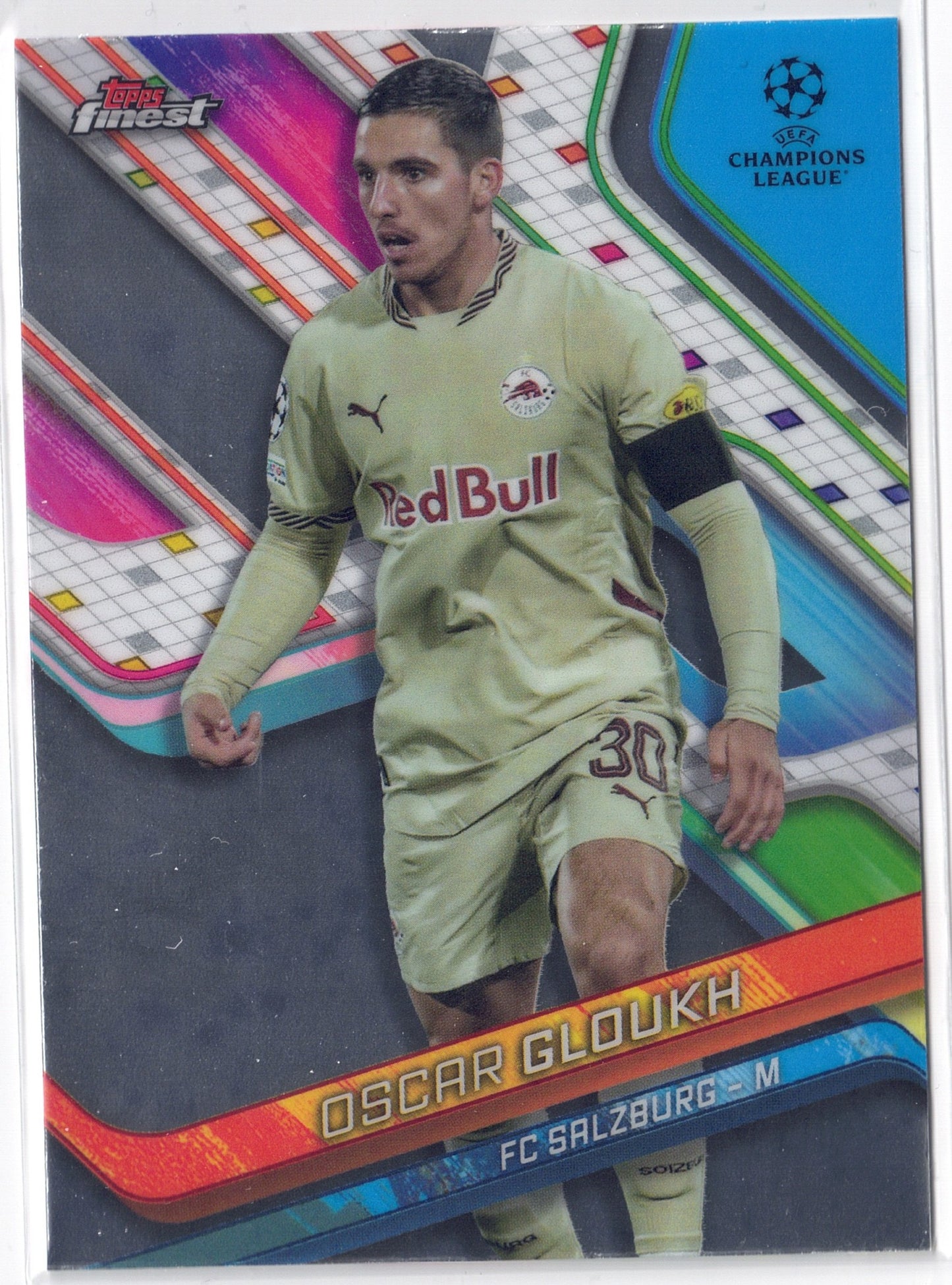 2024-25 Topps Finest #013 Oscar Gloukh