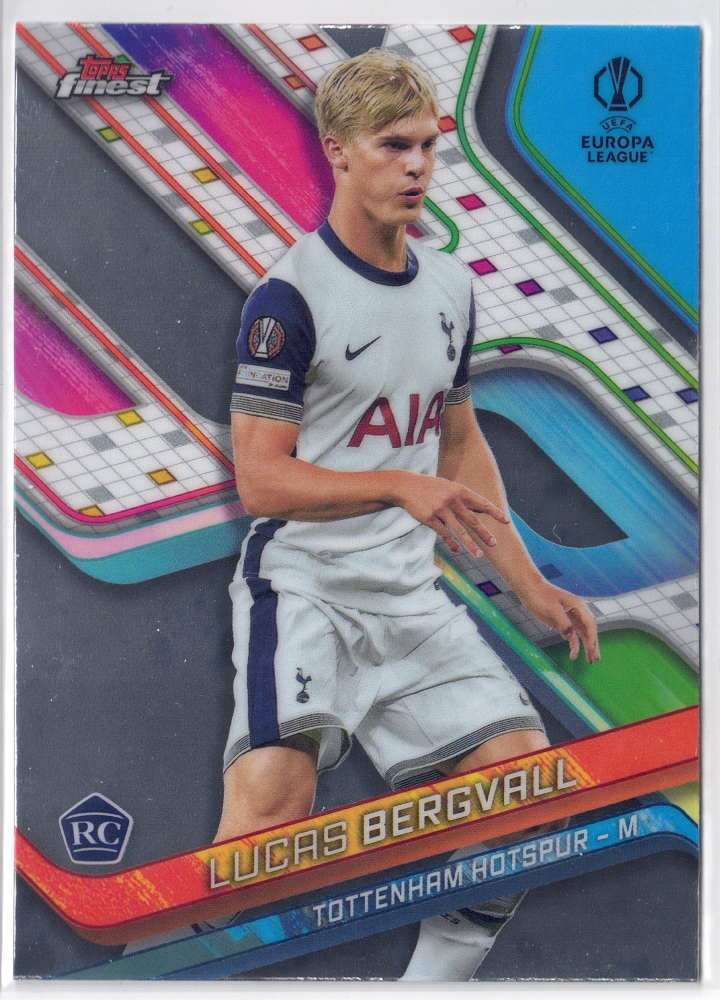 2024-25 Topps Finest #015 Lucas Bergvall RC