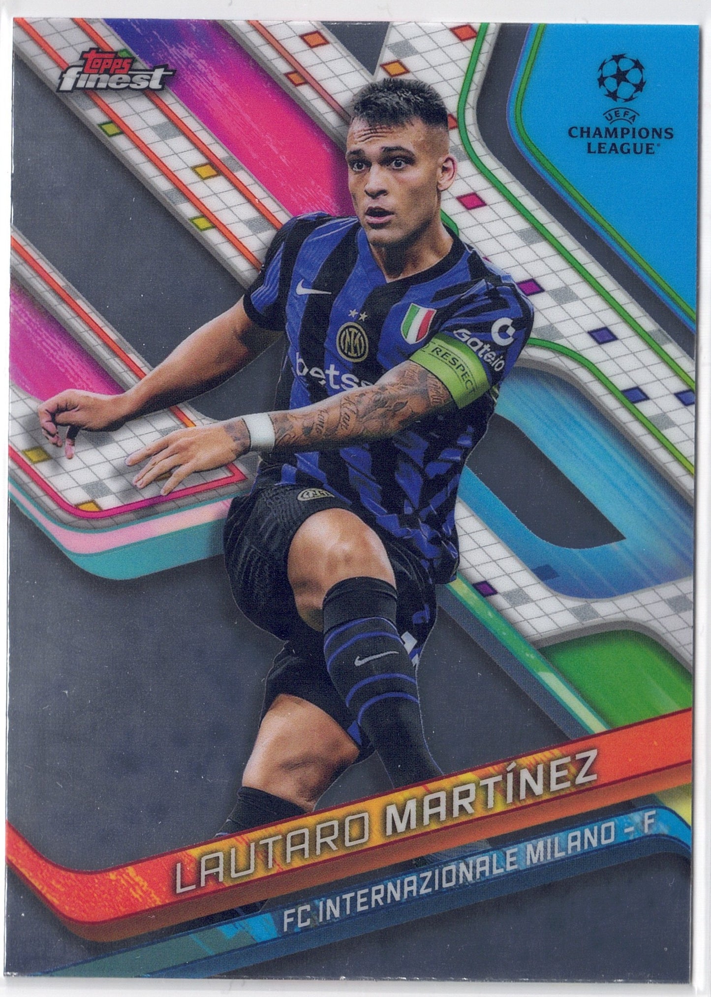 2024-25 Topps Finest #035 Lautaro Martinez