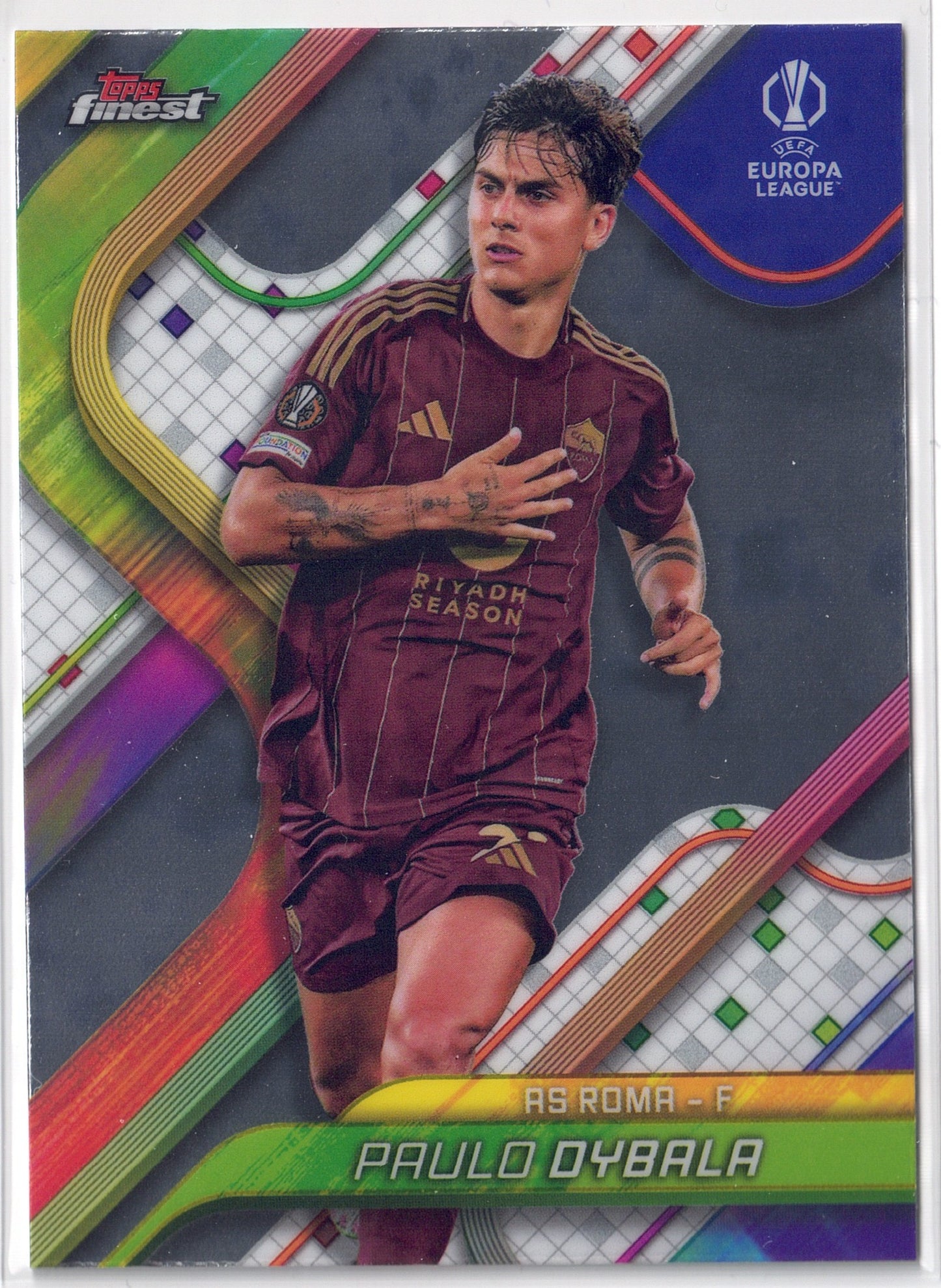 2024-25 Topps Finest #070 Paulo Dybala