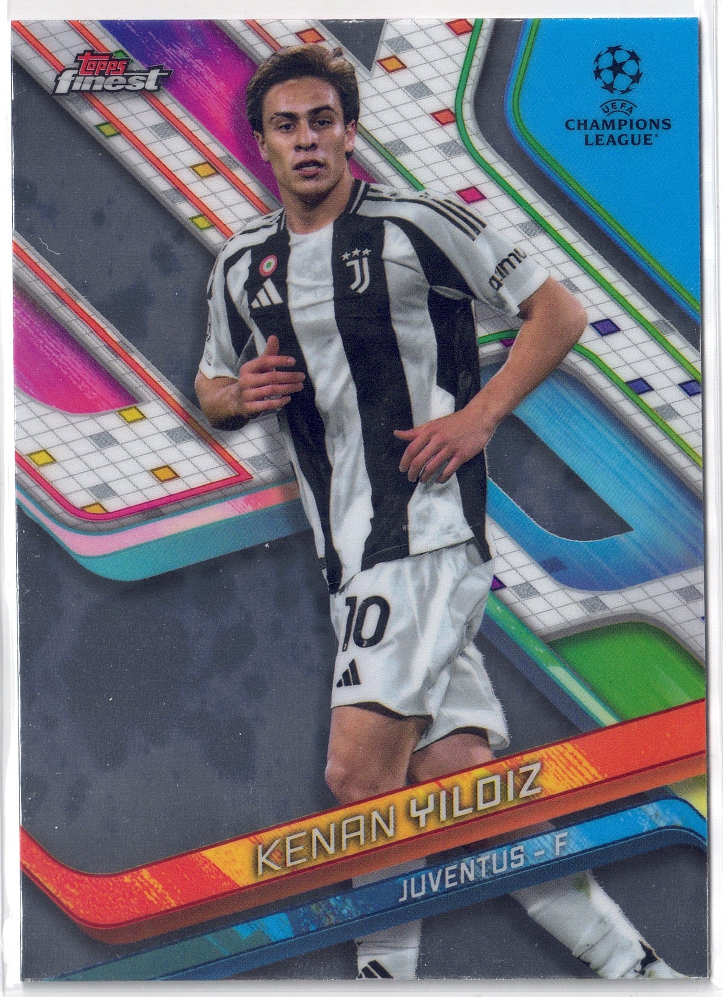 2024-25 Topps Finest #090 Kenan Yildiz