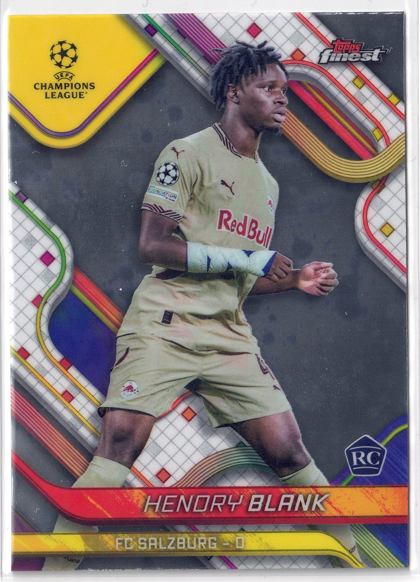 2024-25 Topps Finest #128 Hendry Blank RC
