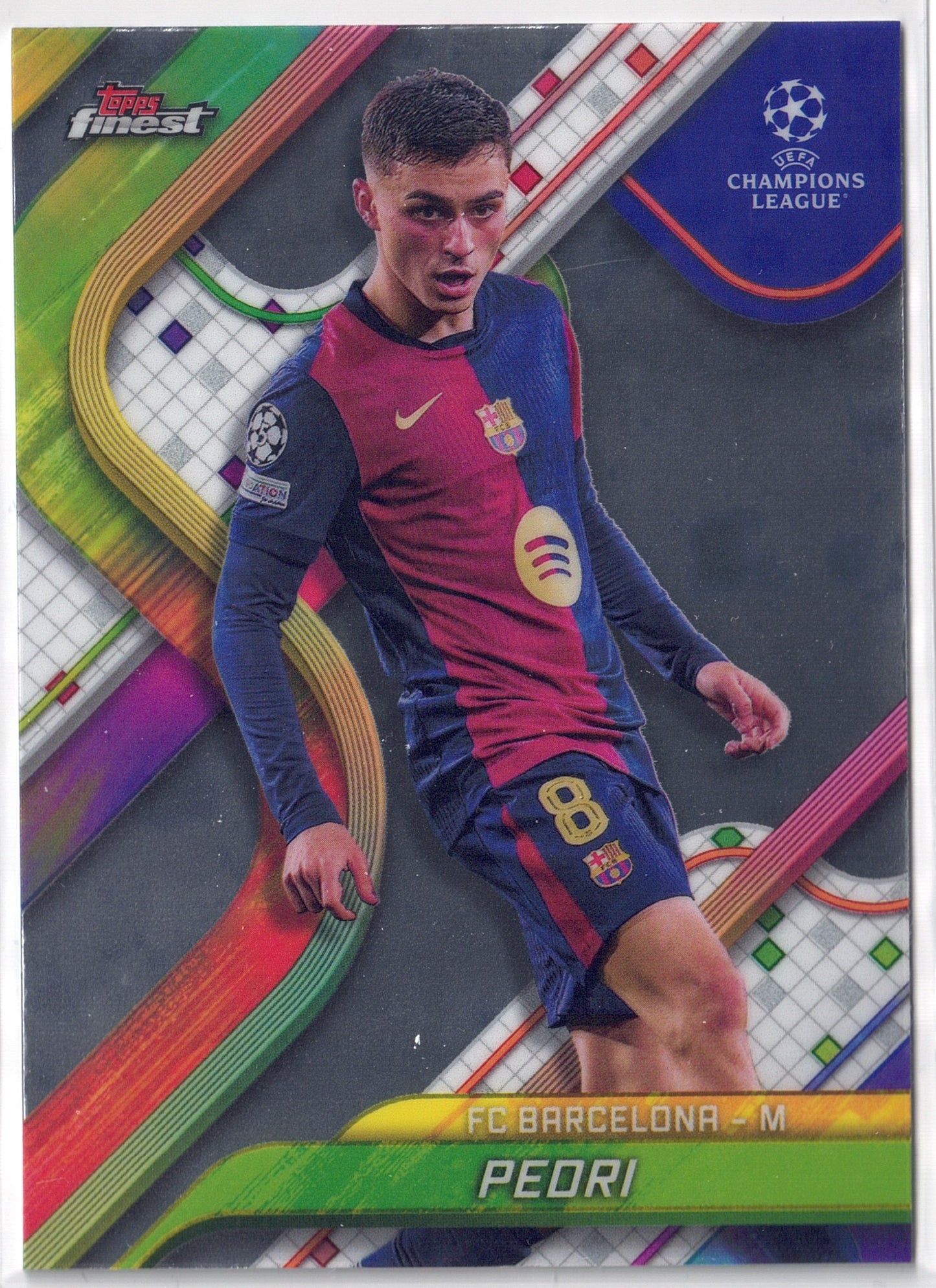 2024-25 Topps Finest #136 Pedri