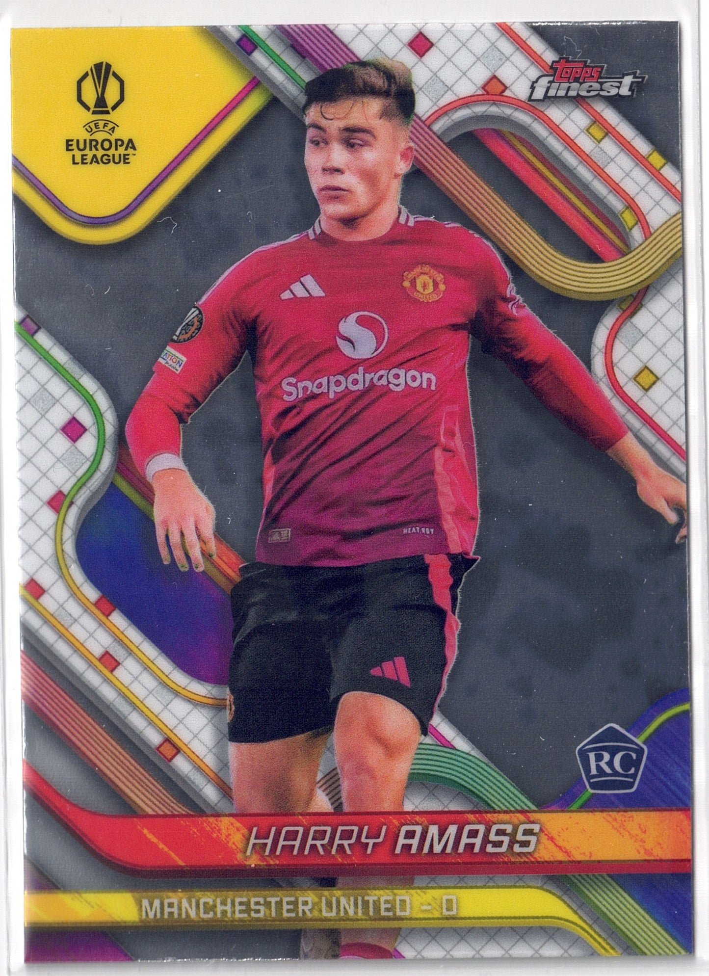 2024-25 Topps Finest #139 Harry Amass RC