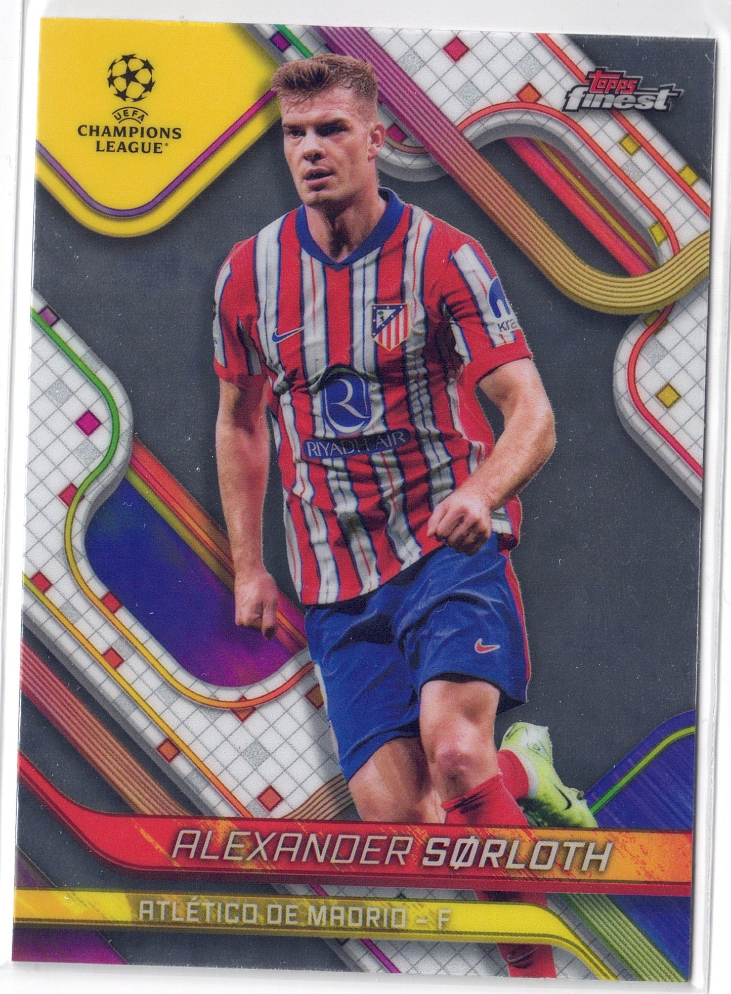 2024-25 Topps Finest #147 Alexander Sørloth