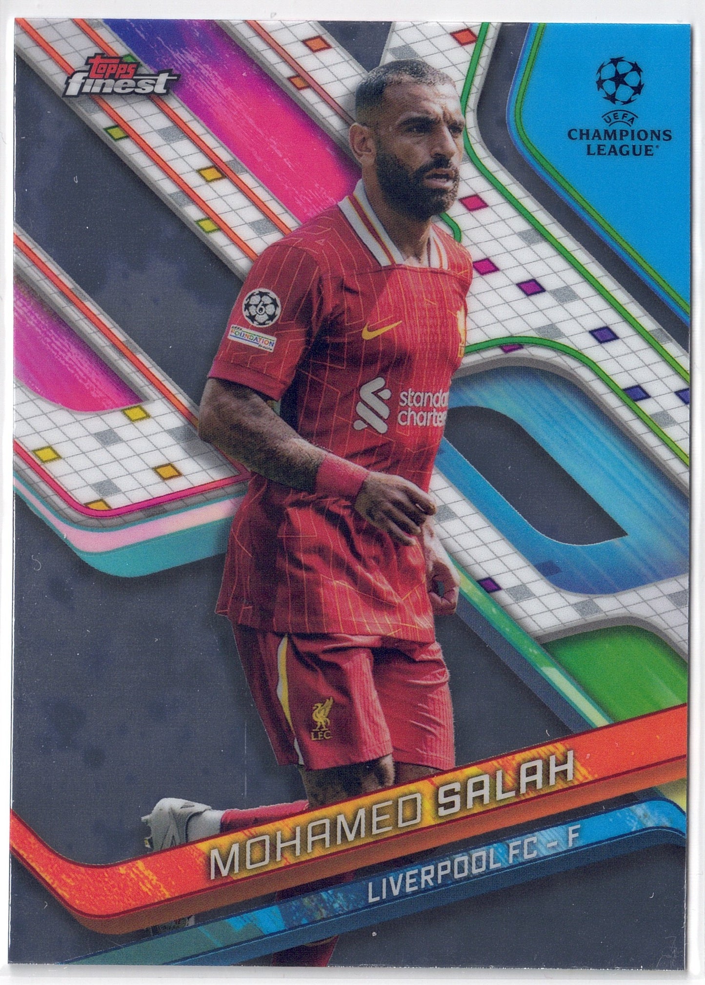 2024-25 Topps Finest #150 Mohamed Salah