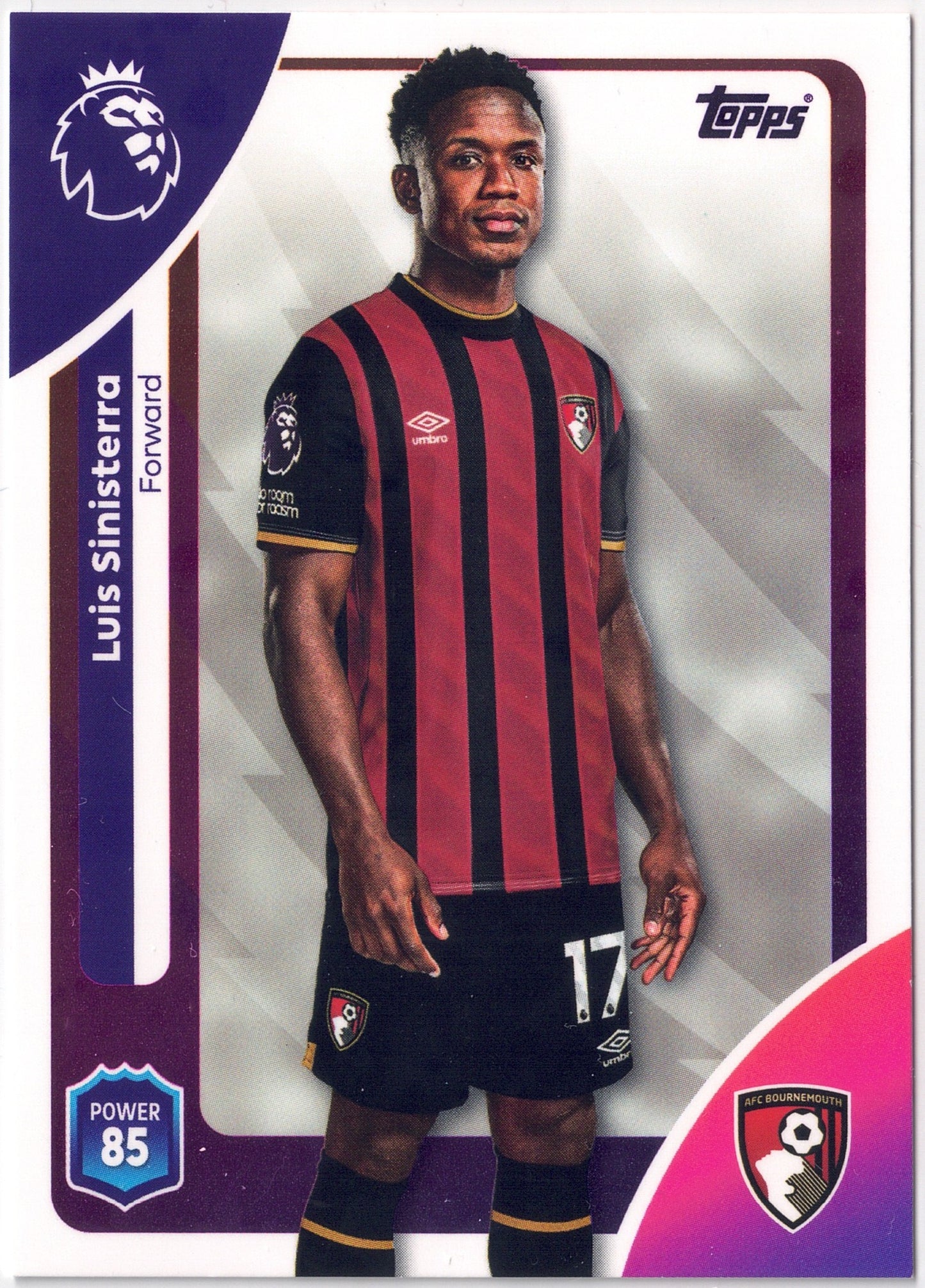 2025-26 Topps Premier League #046 Luis Sinisterra