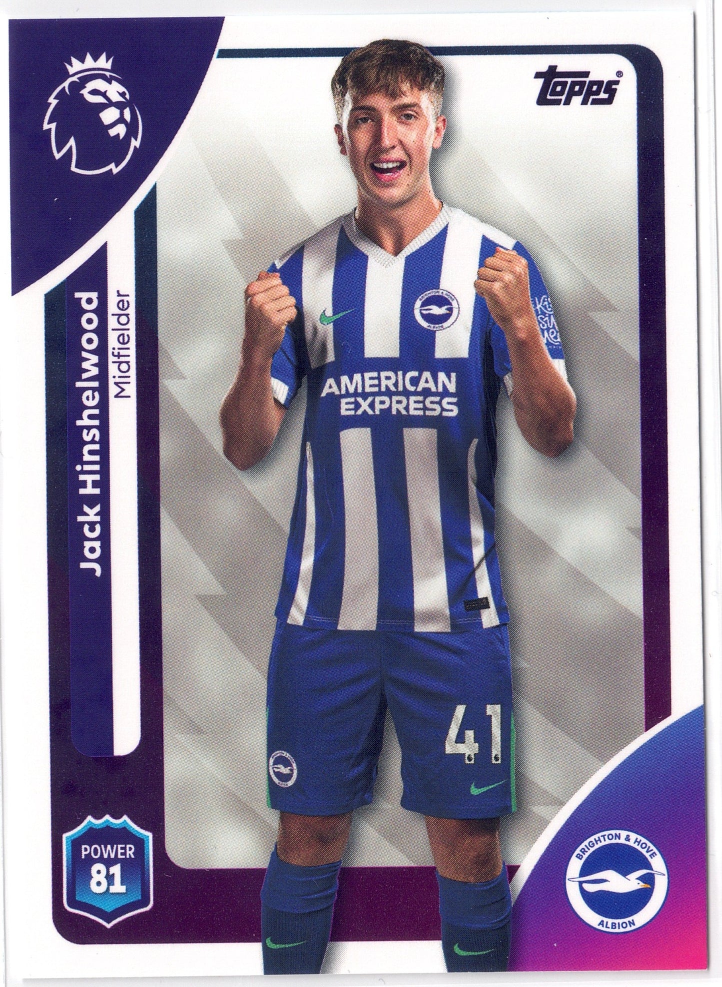 2025-26 Topps Premier League #078 Jack Hinshelwood