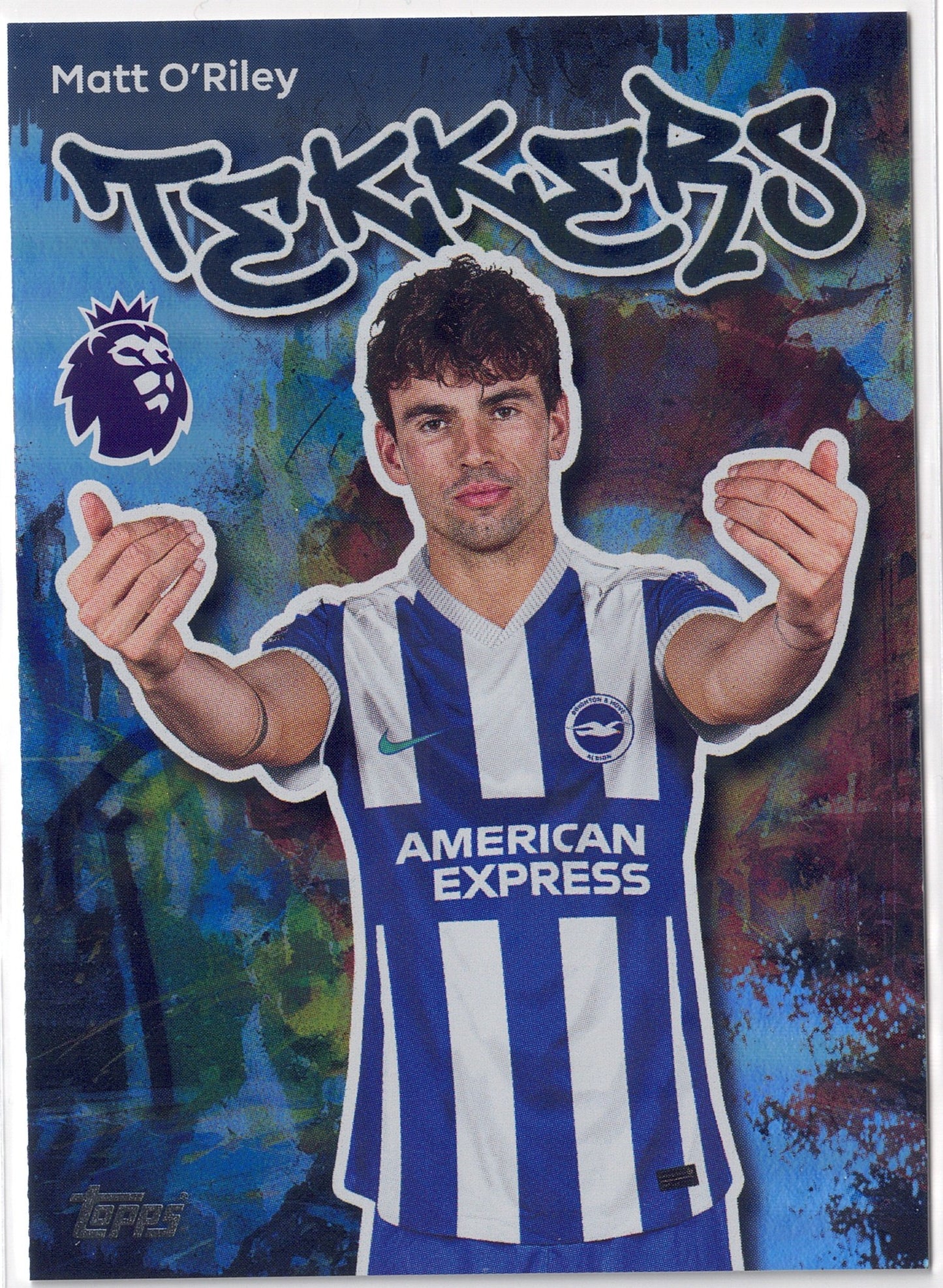 2025-26 Topps Premier League #090 Matt O'Riley Tekkers
