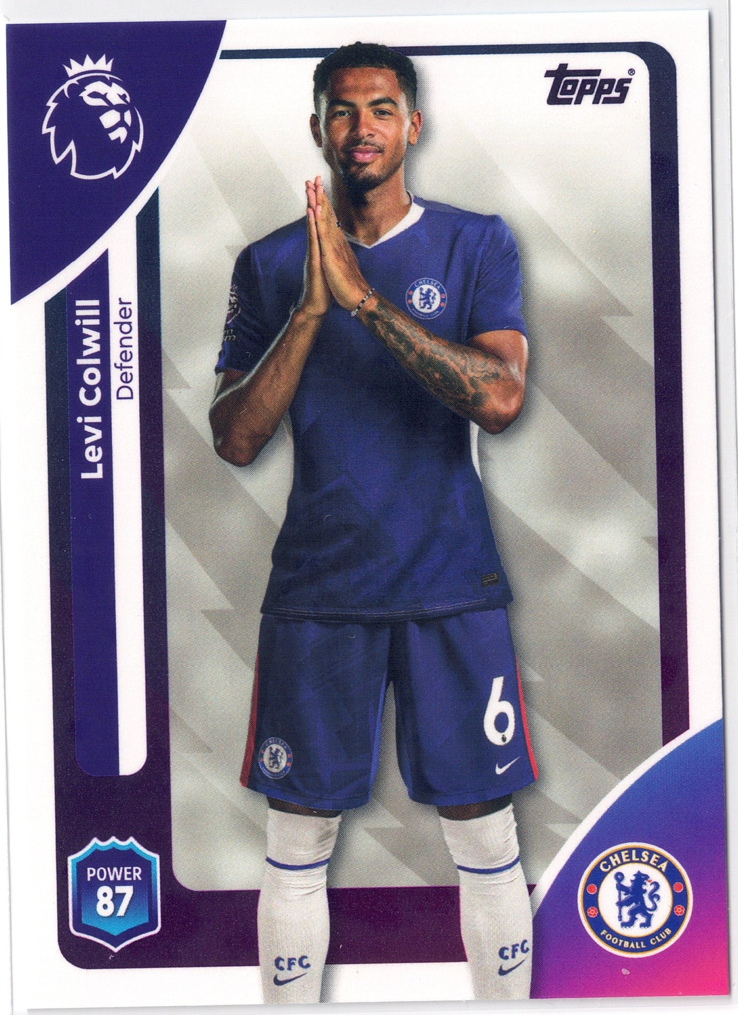 2025-26 Topps Premier League #093 Levi Colwill