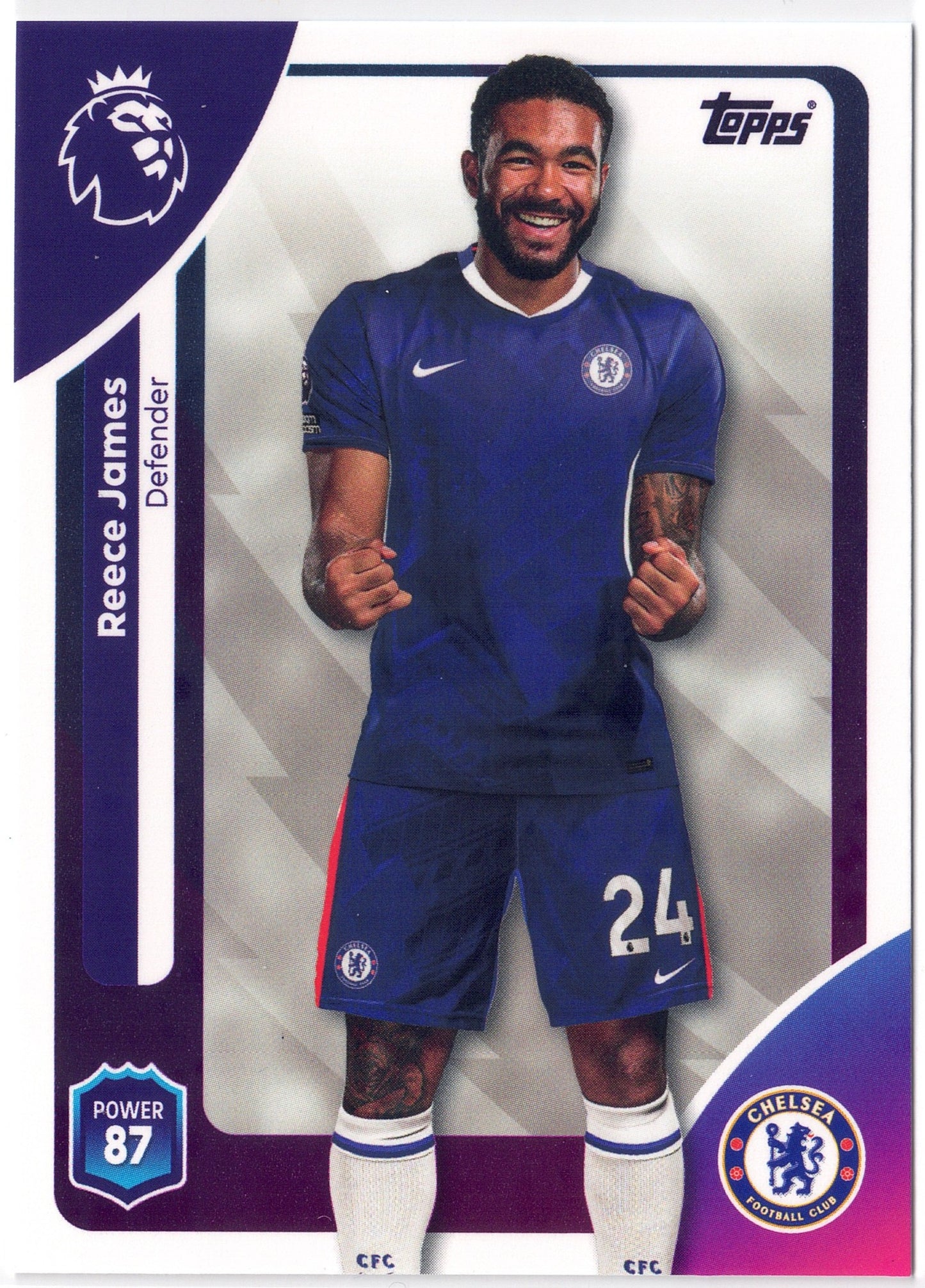 2025-26 Topps Premier League #095 Reece James