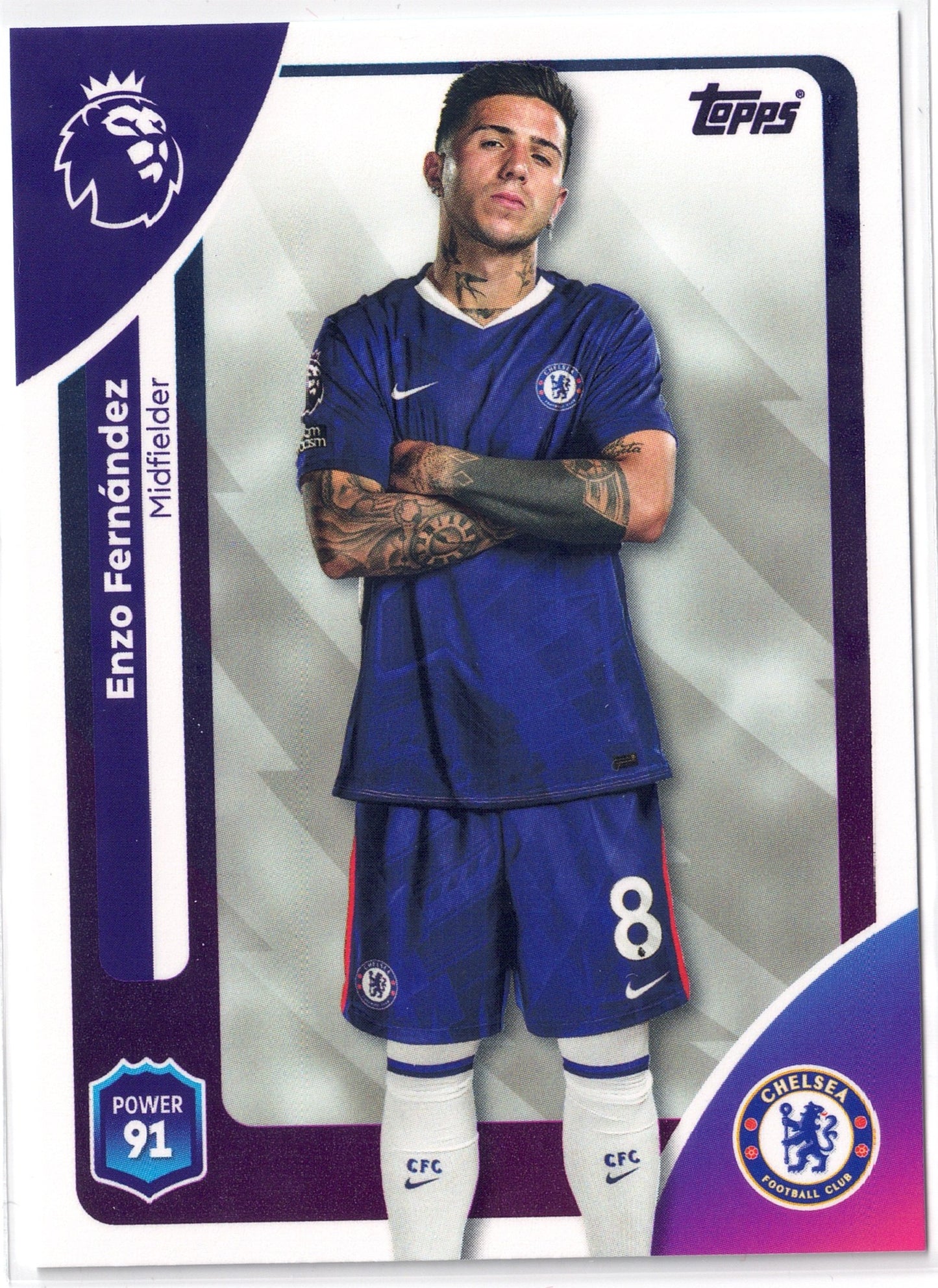 2025-26 Topps Premier League #099 Enzo Fernandez