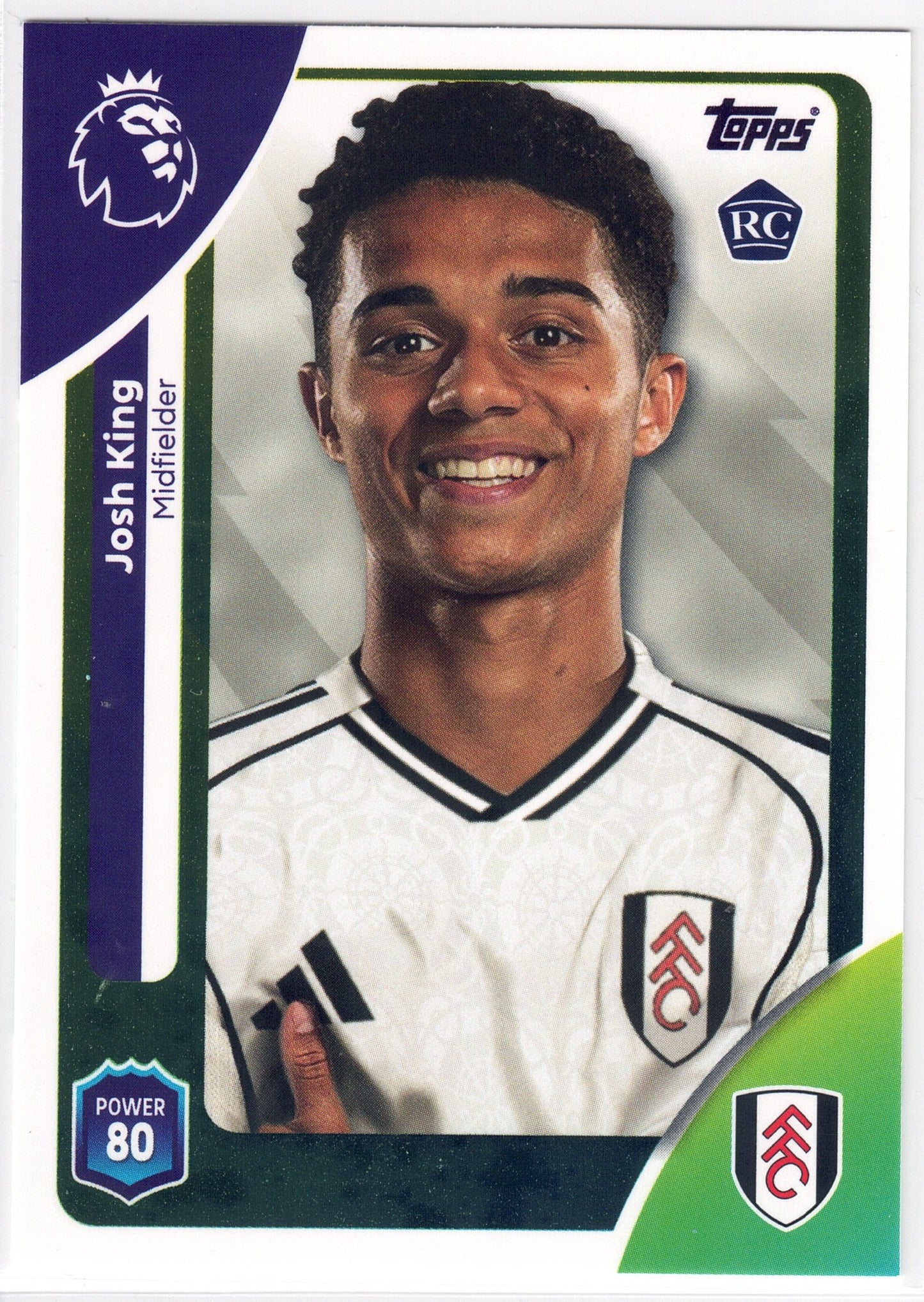 2025-26 Topps Premier League #152 Josh King RC