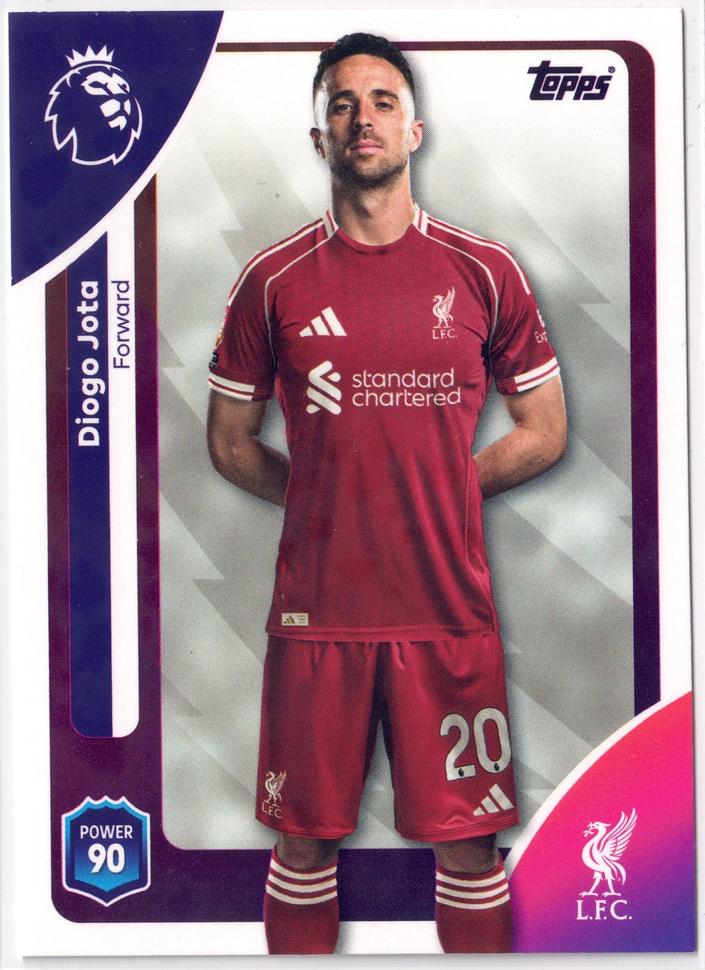 2025-26 Topps Premier League #176 Diogo Jota