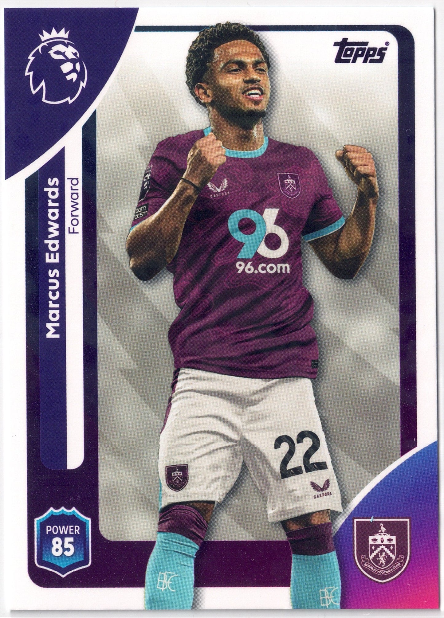 2025-26 Topps Premier League #317 Marcus Edwards