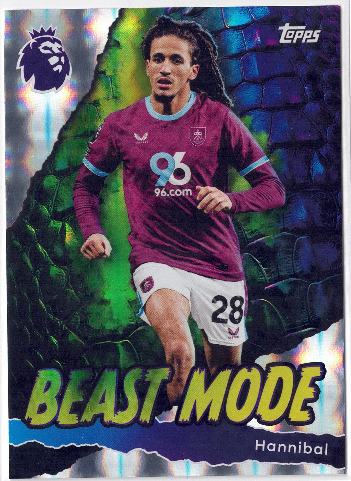 2025-26 Topps Premier League #439 Hannibal Beast Mode