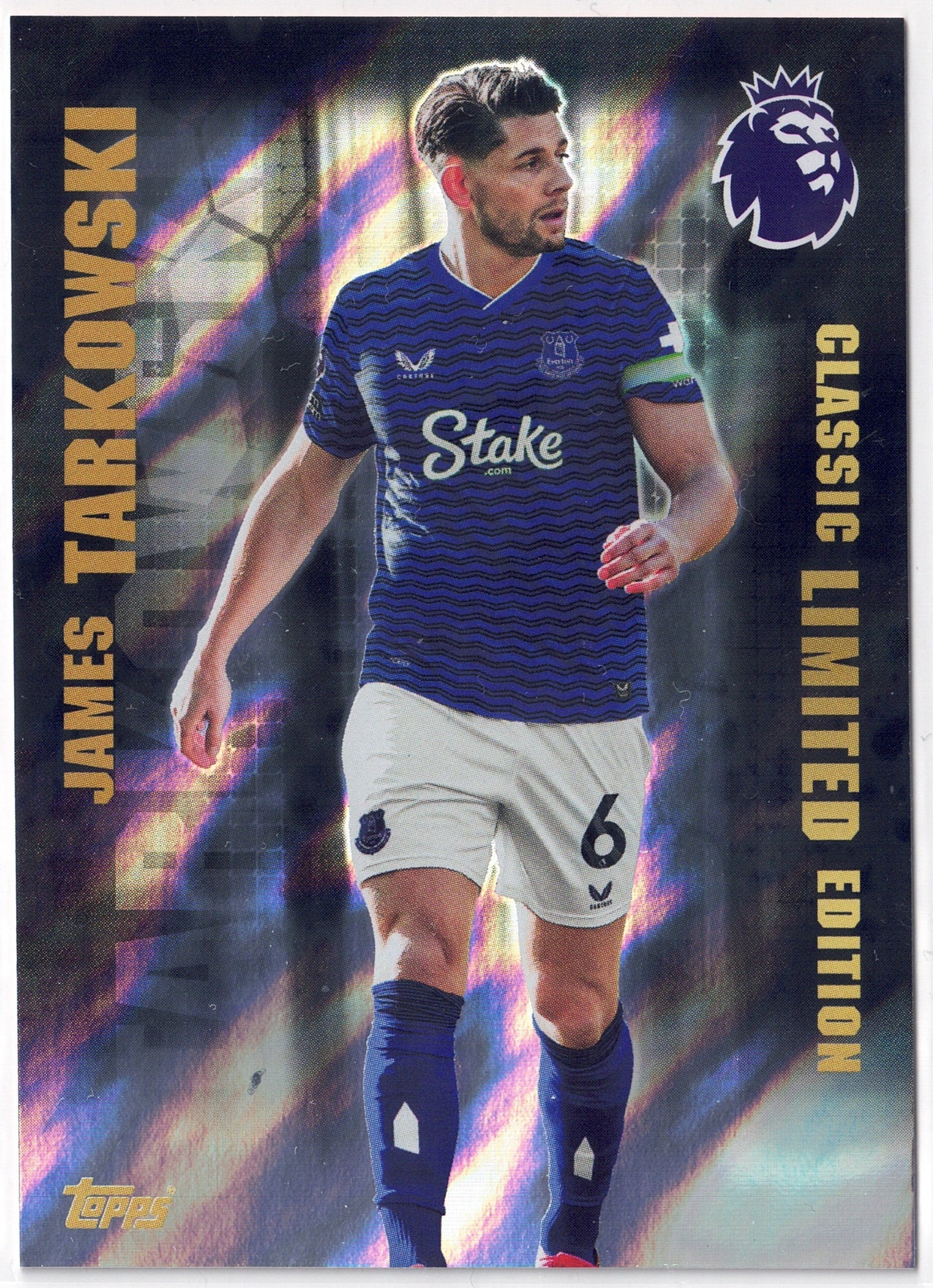 2025-26 Topps Premier League #LE08 James Tarkowski Limited Edition
