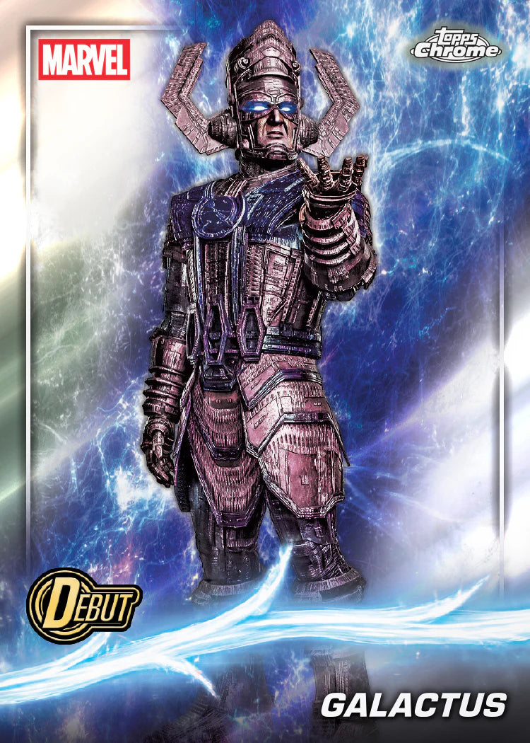 2025 Topps Chrome Marvel Studios Galactus Debut
