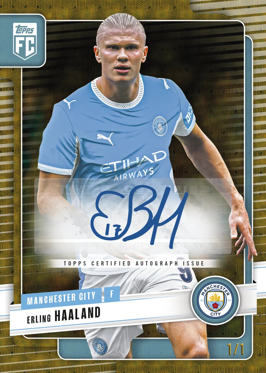2026-27 Topps Collector Tin Manchester City Erling Haaland