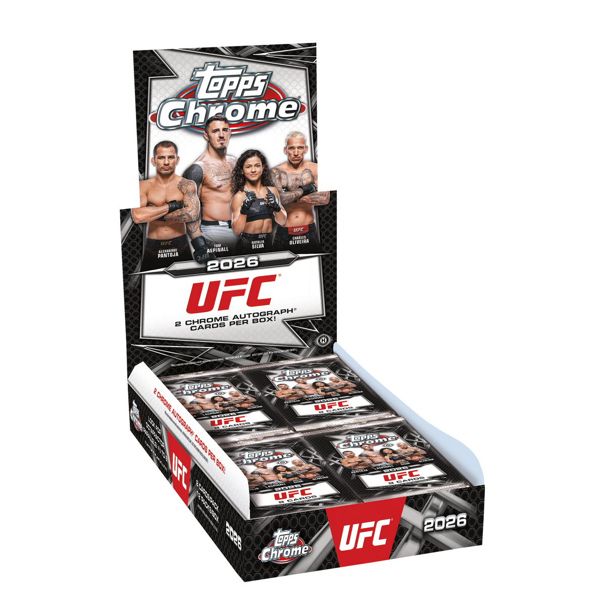 2026 Topps Chrome UFC Hobby Box