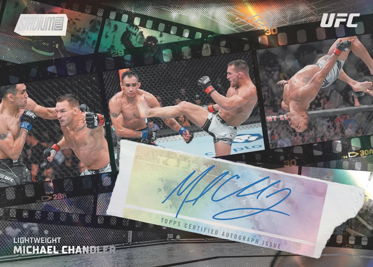 2026 Topps Stadium Club UFC Michael Chandler auto