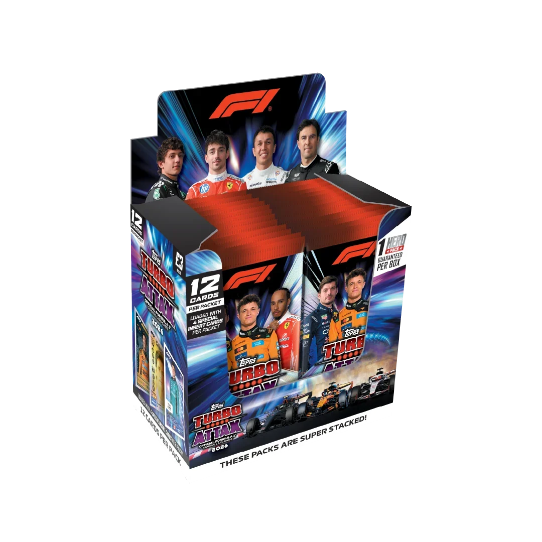 2026 Topps Turbo Attax Formula 1 Full Box