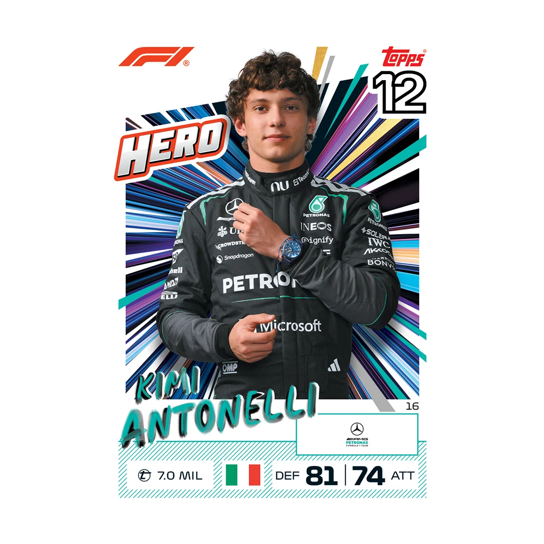 2026 Topps Turbo Attax Formula 1 Kimi Antonelli