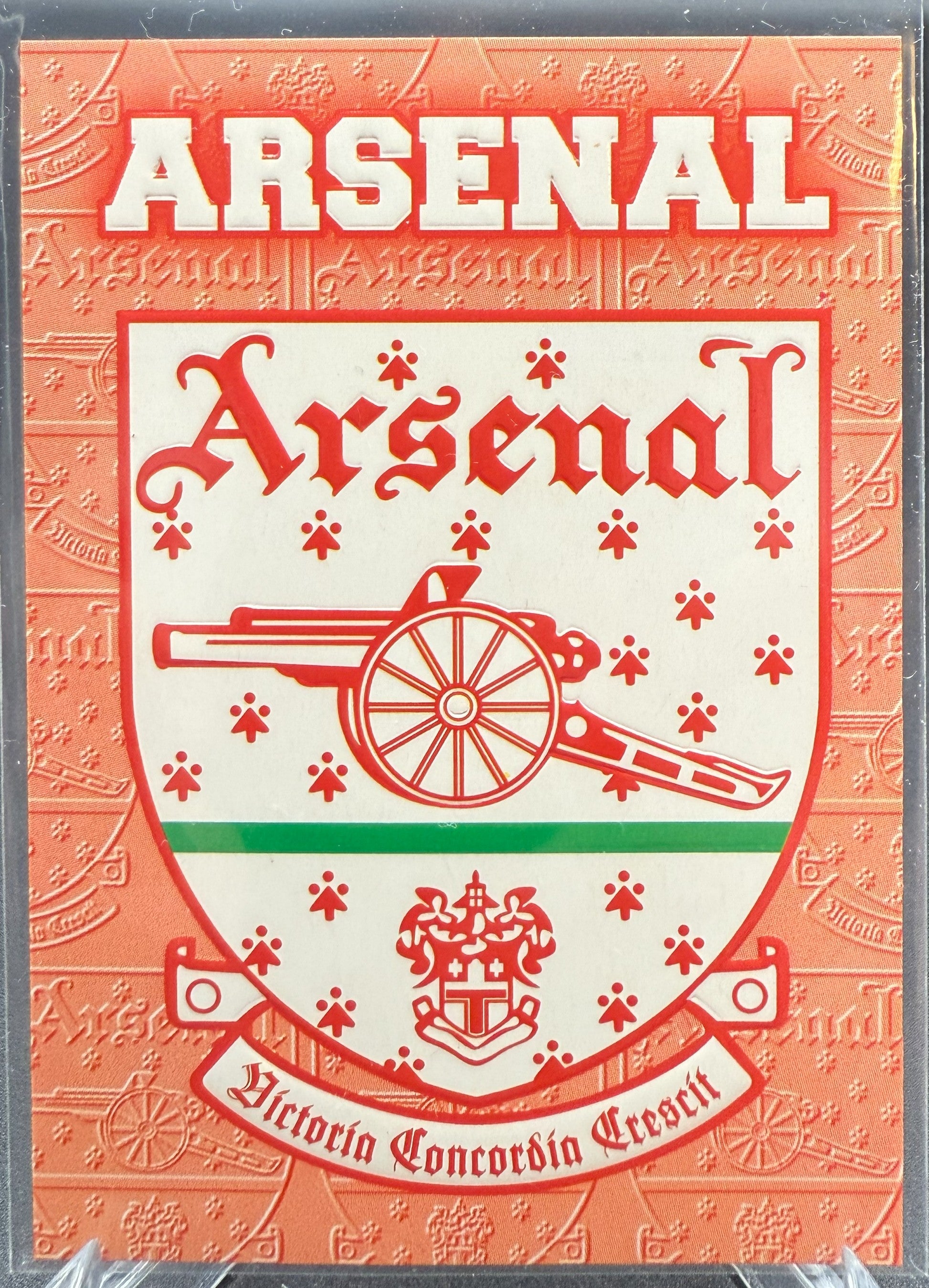 1996-97 Merlin Premier Gold Arsenal Logo #E01