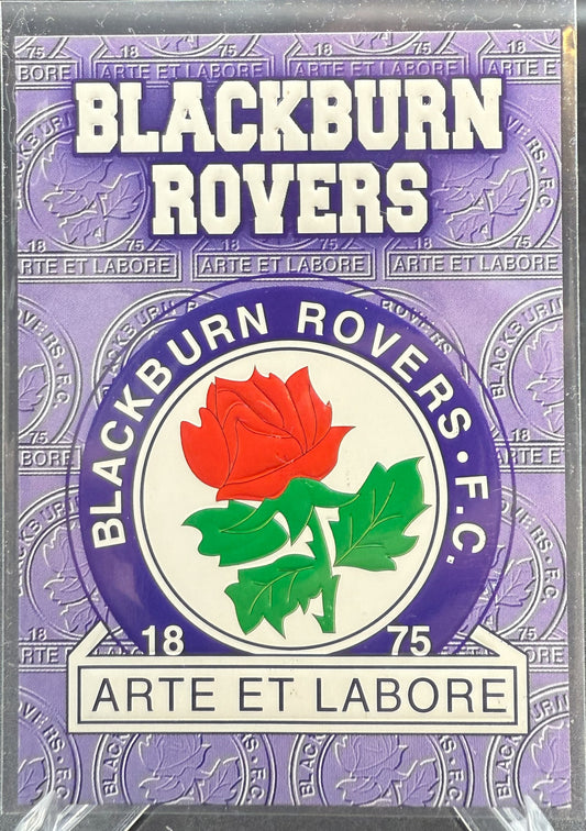 1996-97 Merlin Premier Gold Blackburn Rovers Logo #E03