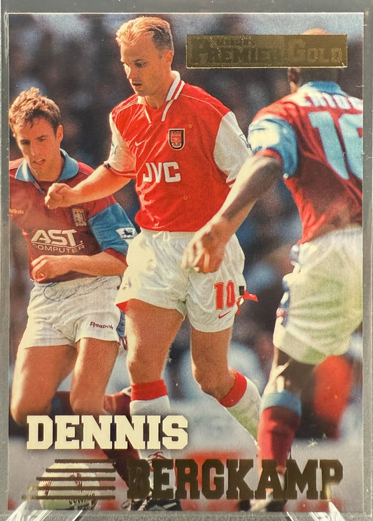 1996-97 Merlin Premier Gold Dennis Bergkamp #002