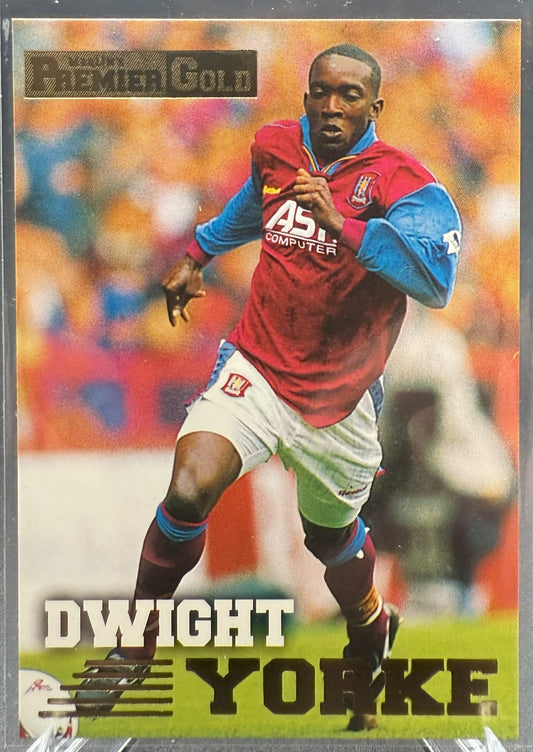 1996-97 Merlin Premier Gold Dwight Yorke #018