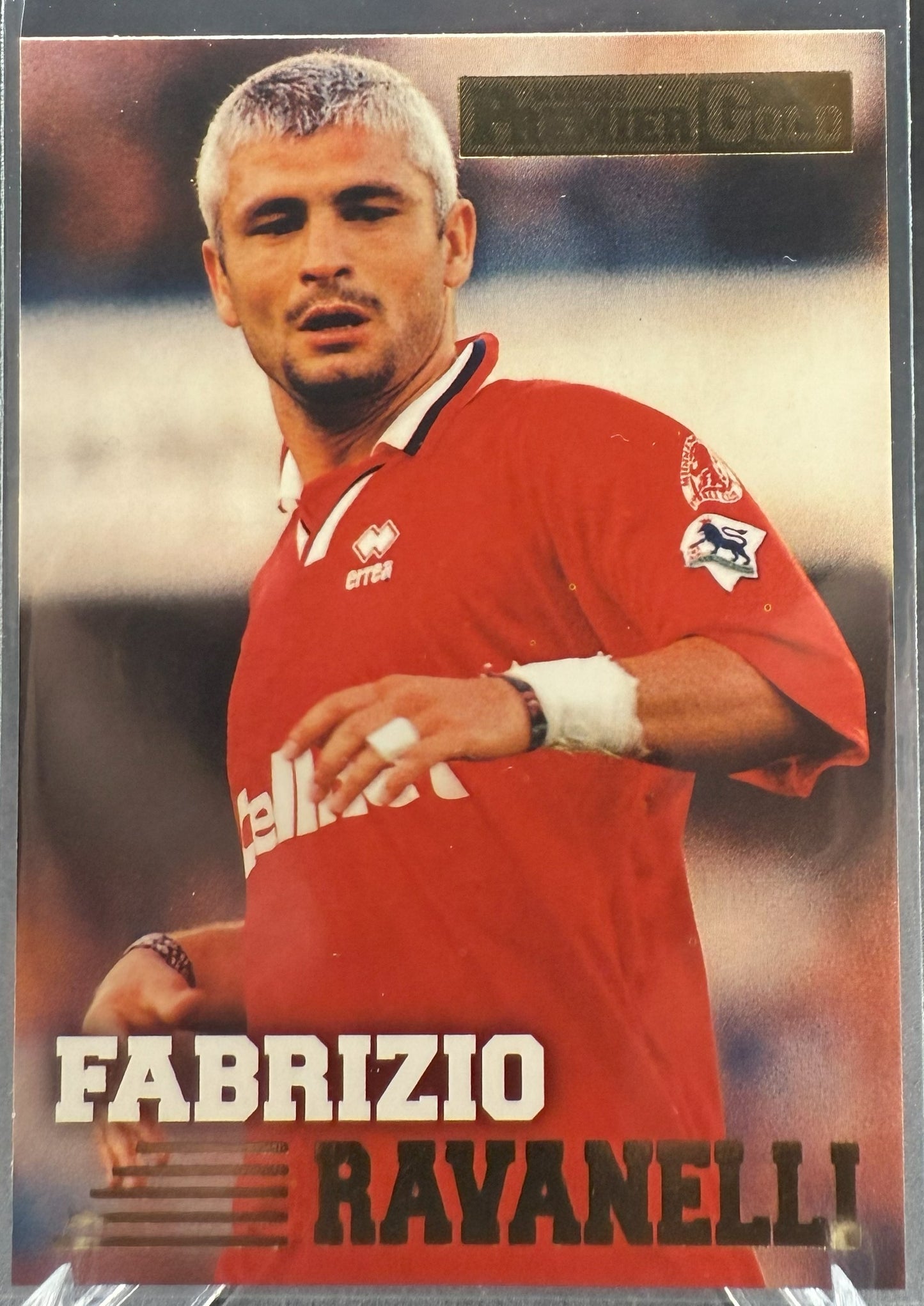 1996-97 Merlin Premier Gold Fabrizio Ravanelli #096