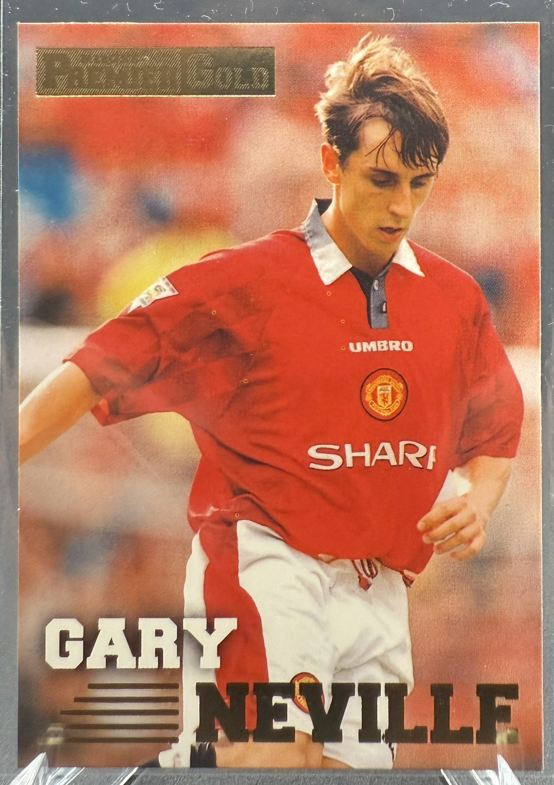 1996-97 Merlin Premier Gold Gary Neville #090